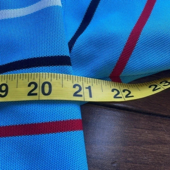 Callaway blue striped short sleeved polo shirt, Men’s size XL - Picture 5 of 12